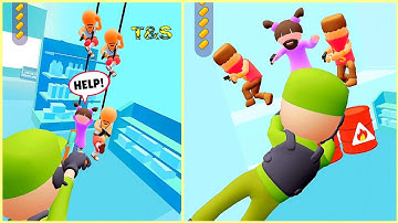 Gunshot Hit Run L24-28, New Android Games Gameplay 2023 Walkthrough ios Simulato‪r Trailer