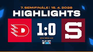Highlights SF7 | HC Dynamo Pardubice vs. HC Sparta Praha 1:0 | 15.04.2026