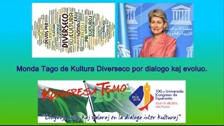 Mesaĝo de Irina Bokova – la Monda Tago de Kultura Diverseco por Dialogo kaj Evoluo – 2015