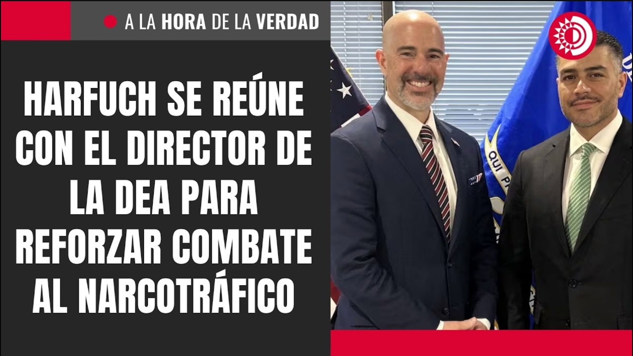Harfuch se reúne con el director de la DEA para reforzar combate al ...