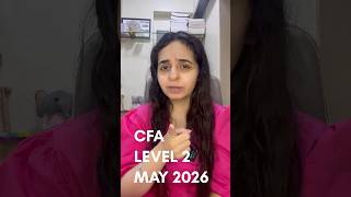 Cfa Level 2 May 2026 Roadmap  shorts cfaexam cfainstitute cfalevel2 cfalevel2