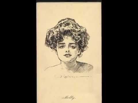 Charles DANA GIBSON-Illustrateur-Cartes Postales-Coiffures-Ladies-Women-Hairstyles-Old Postcards