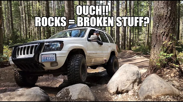 How good is the Jeep WJ on rocks? Off Road test in a Grand Cherokee 1999 Quadra Drive