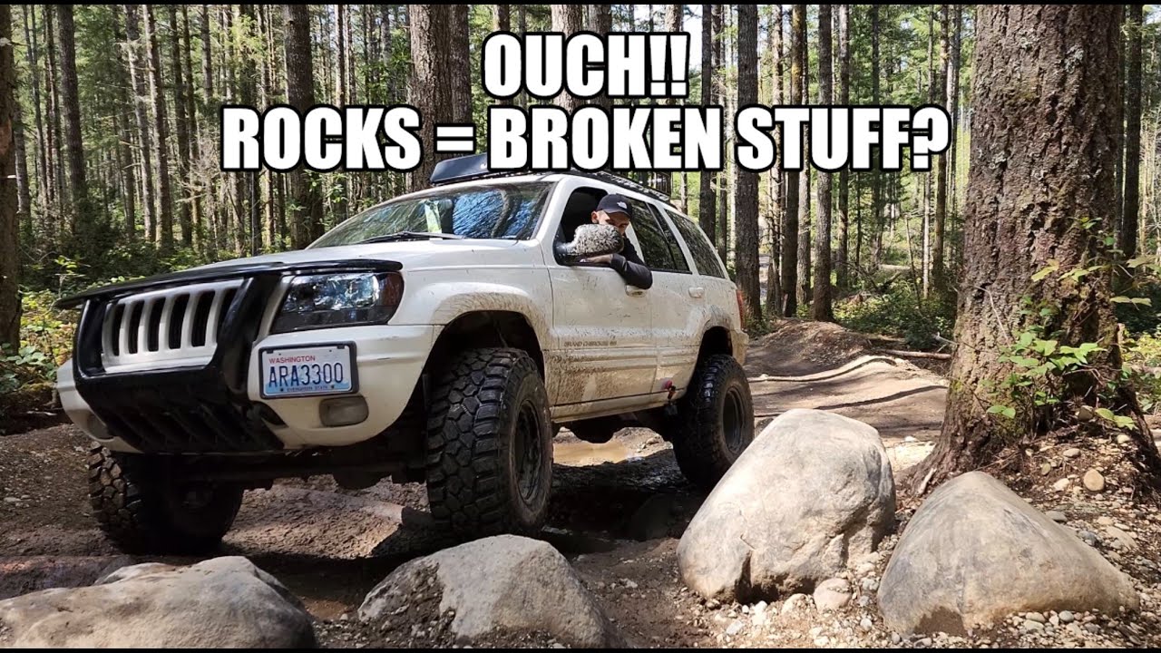 How good is the Jeep WJ on rocks? Off Road test in a Grand Cherokee