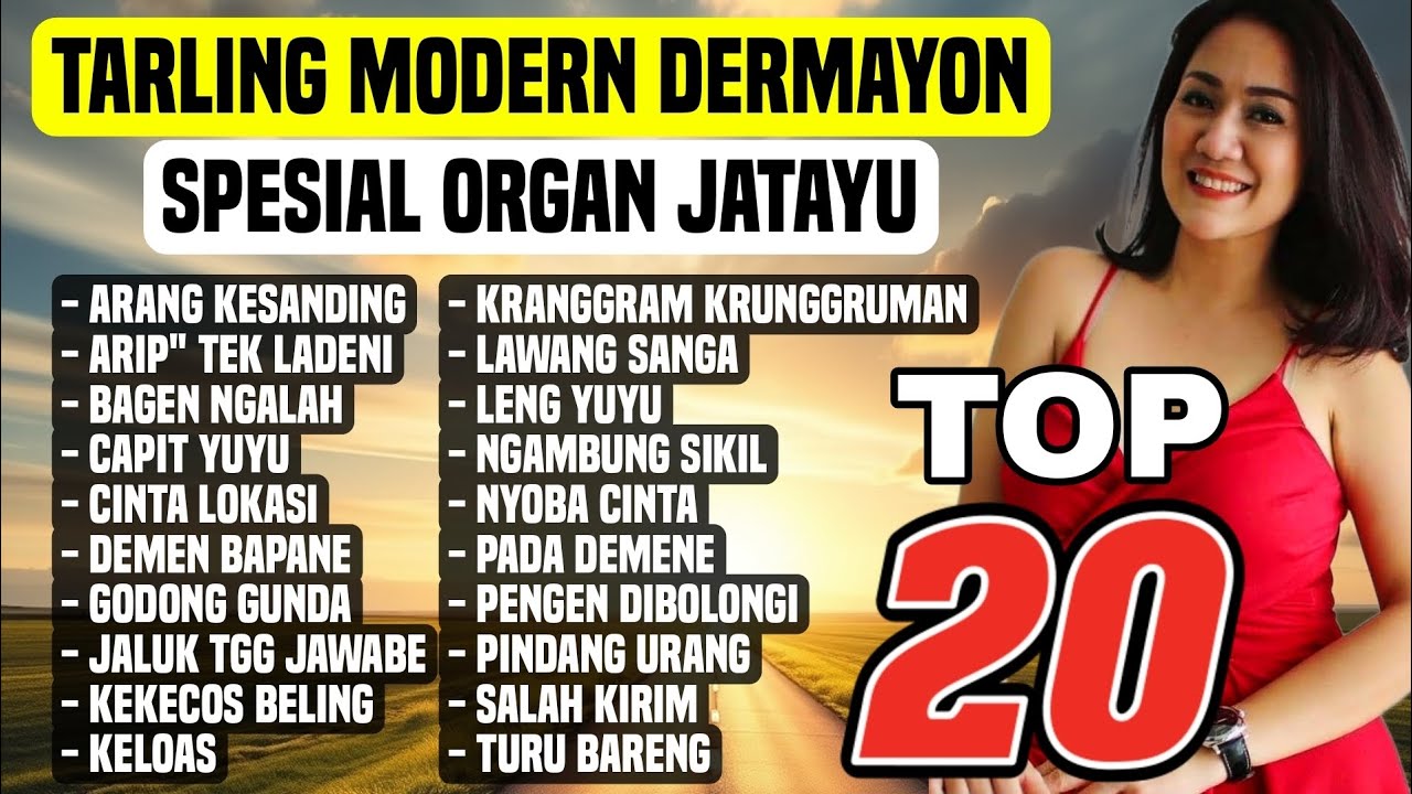 20 TEMBANG TARLING POPULER PALING ENAK DIDENGAR, SUARA JERNIH ENAK DIDENGAR