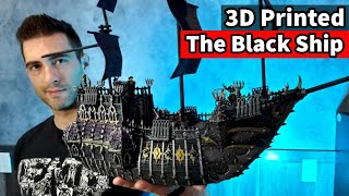 SAILING to TPK !! 3D Printing for Dungeons and Dragons  The Black Pirate Ship (D&D Minis & Terrain)