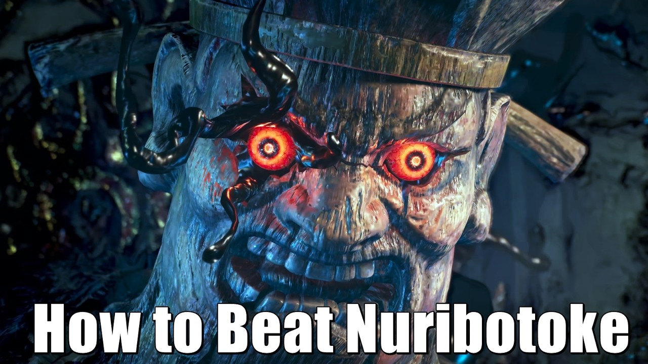 Nioh 3 Boss Fight - How to Beat Nuribotoke