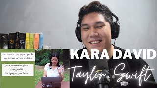 SWIFTIE reacts to Kara David Analyzes Taylor Swift's champagne problems