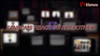Famous Fandoms react to Each Other | Part 1: Introductions Profile