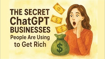 How People Are Using ChatGPT to Make $10,000/Month — The Hidden AI Goldmine | Financial Literacy