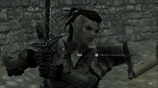 Raik Skyrim Orc follower Raik Skyrim Orc follower