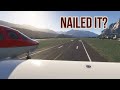 Wait… a Smooth Landing? In My Video? 😳 | Cirrus Vision Jet into Innsbruck, Austria.