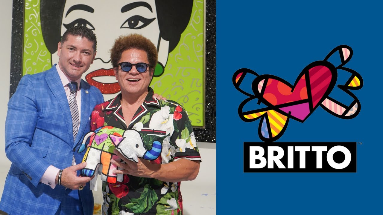 Beto Quintero's Visit to Romero Britto's Art Palace