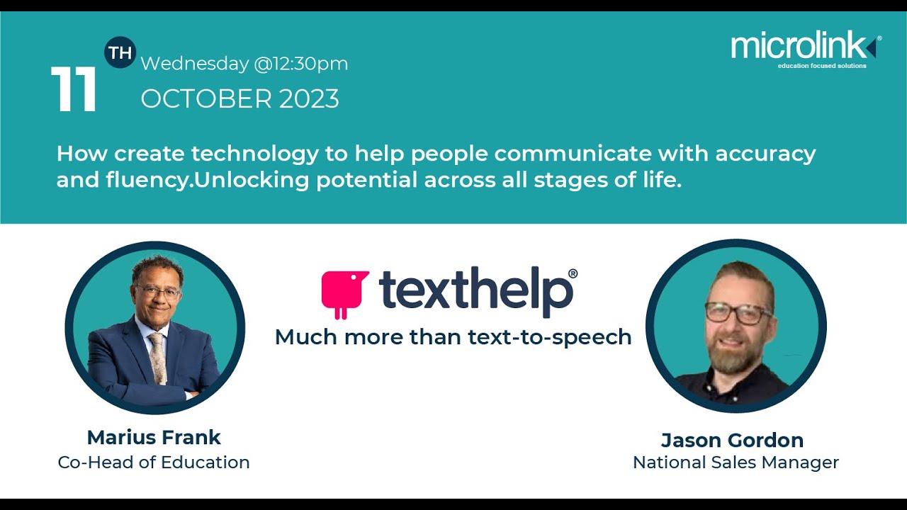 What's new in Assistive Technology Webinar 5# TextHelp 1 - YouTube