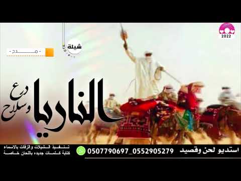 شيله مدح قبيله الناريه 2022 الناريه درع وسلاح تنفيذ لحن وقصيد استديو شيلات استديو شيلات الرياض