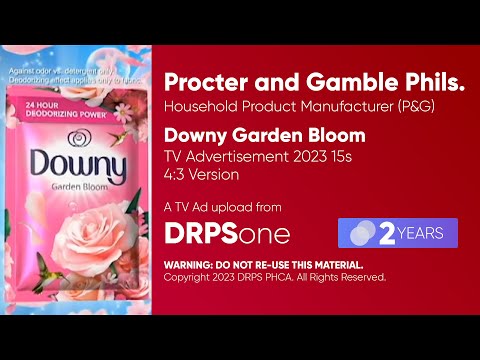 Downy Garden Bloom TV Ad 2023 15s Philippines 4x3 Version