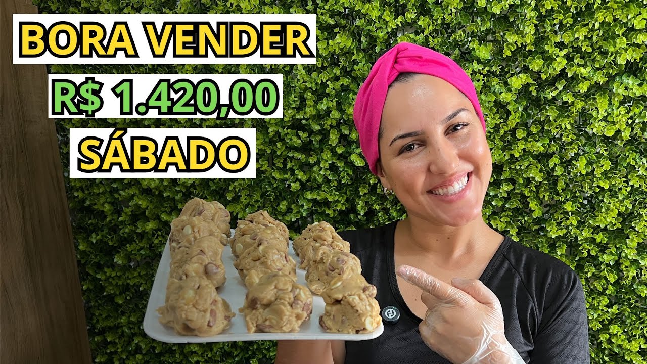 PREPARATIVOS PARA FEIRINHA! BOMBONS, COOKIES E BOLO.