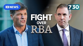 Angus Taylor Says Theres No Potential For Reopening Negotiations On Reserve Bank Reform 7.30