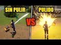 Diferencia entre un juego PULIDO vs SIN PULIR