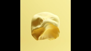 Yellow #houdini #blender #vellum