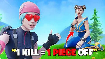 1 KILL = 1 PIECE OF CLOTHING.. #6 (SUS FORTNITE GAMEPLAY)