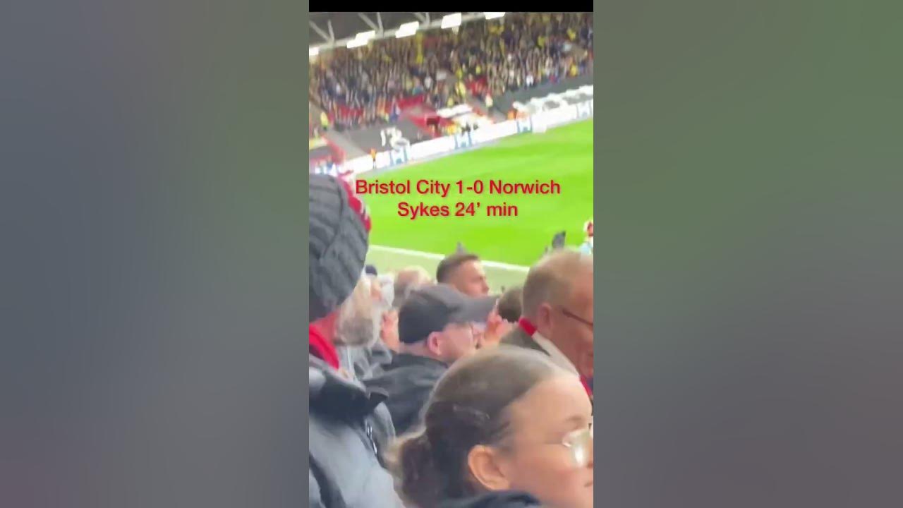 Huge Win! Bristol City vs Norwich! shorts football vlog YouTube