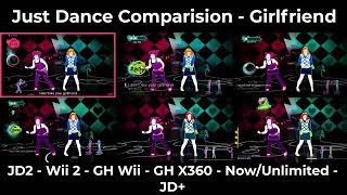 Just Dance Comparision - Girlfriend