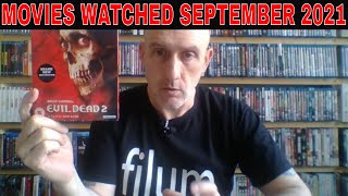 What Movies I've watched in September 2021