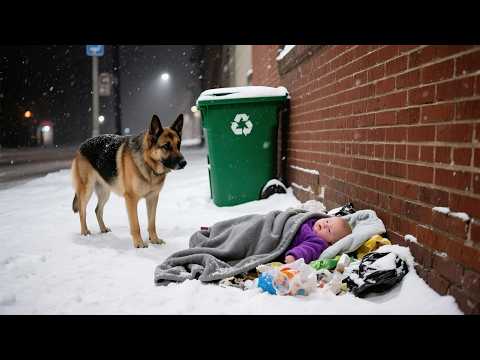 A Stray German Shepherd Refused to Leave the Abandoned Baby's Side—What Happened  Next Unthinkable… - YouTube