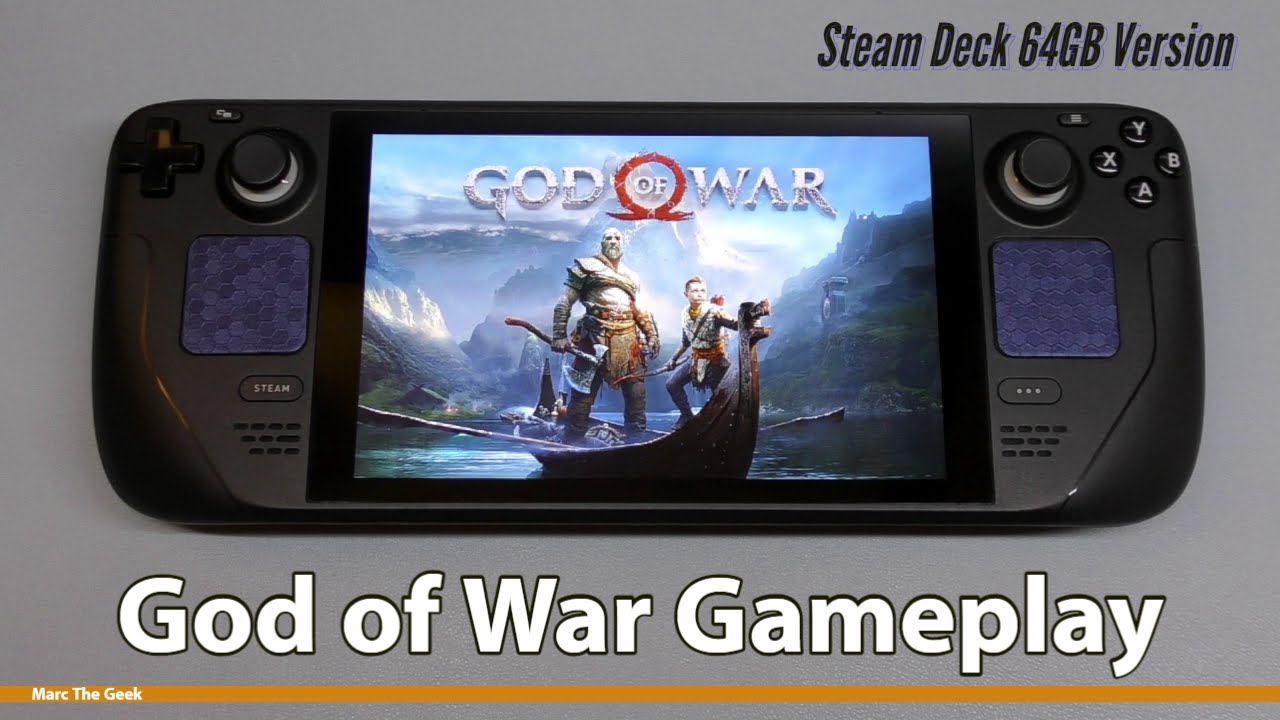 God of War Ragnarok - New Game + On Steam Deck 