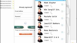 User Contact Manager App