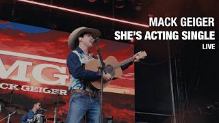 She’s Acting Single – Mack Geiger - Live from CMC Rocks 2026