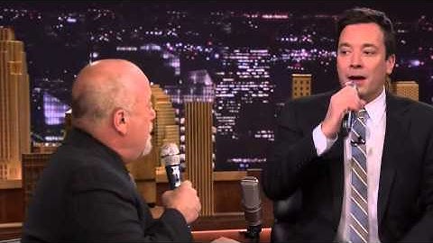 Billy Joel & Jimmy Fallon The Lion Sleeps Tonight on Tonight Show