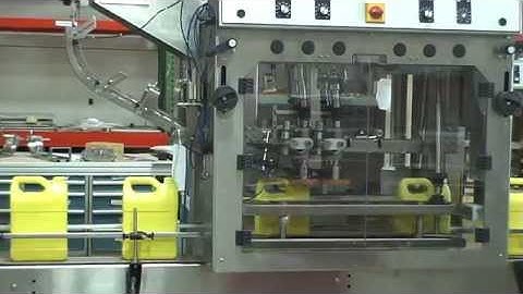 Inline capper 4 spindle, mechanical clutches