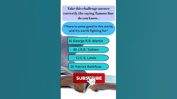 TEST YOUR MEMORY IF U STILL REMEMBER WHO SAY THIS LINES #shortvideo #famousauthors #sayings#youtube