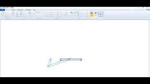 Simulation of slider-crank mechanism using linkage software