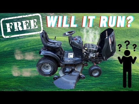 Will This Donated Lawnmower Start Up?!