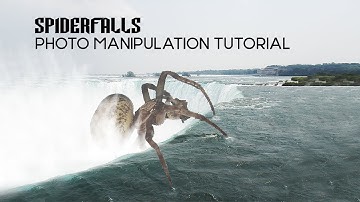 SpiderFalls Photo Manipulation Tutorial (Photoshop CC)