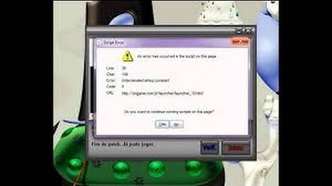 como tira o ERRO DE SCRIPT do seu point blank!!! bem espricado