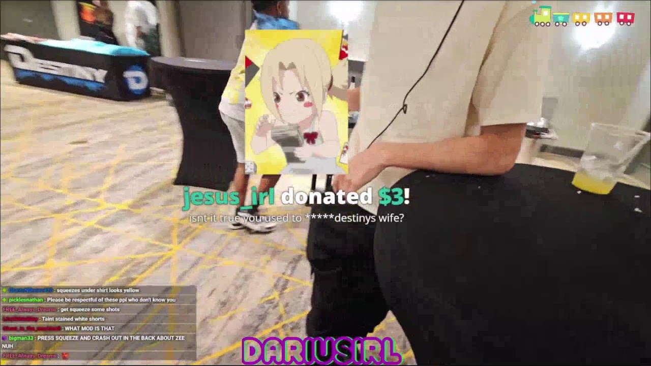 Squeeze & DariusIRL Visiting Destiny