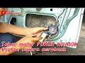 Tukar motor power window proton iswara aeroback