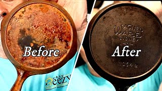 Rusty Cast Iron Skillet Restoration by Cast Iron Cookware 348,722 views 1 year ago 23 minutes