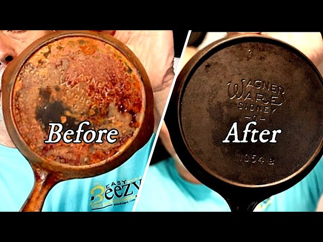 How To Clean A Cast Iron Skillet and Have It For A Lifetime - TidyMom®