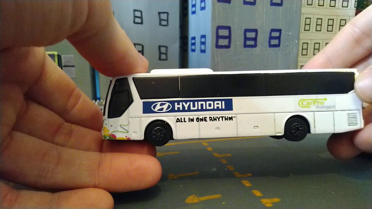 HYUNDAI UNIVERSE バス模型 YouTube