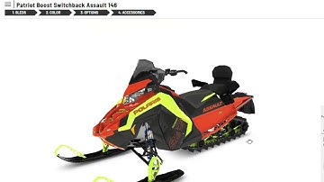 Polaris Switchback Assault Patriot Boost Touring 2023 The Beast !
