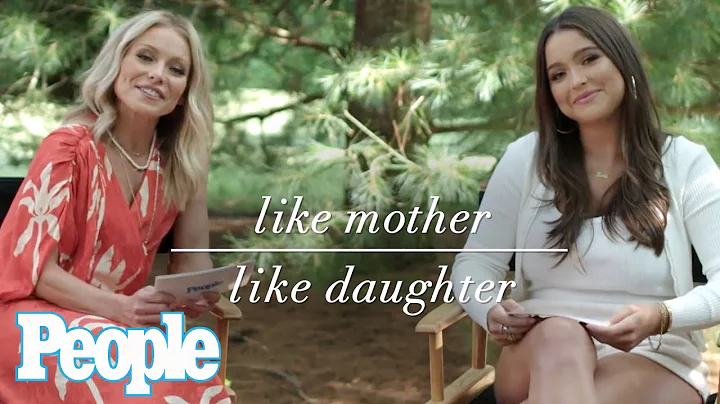 Like Mother, Like Daughter: Kelly Ripa And Lola Co...