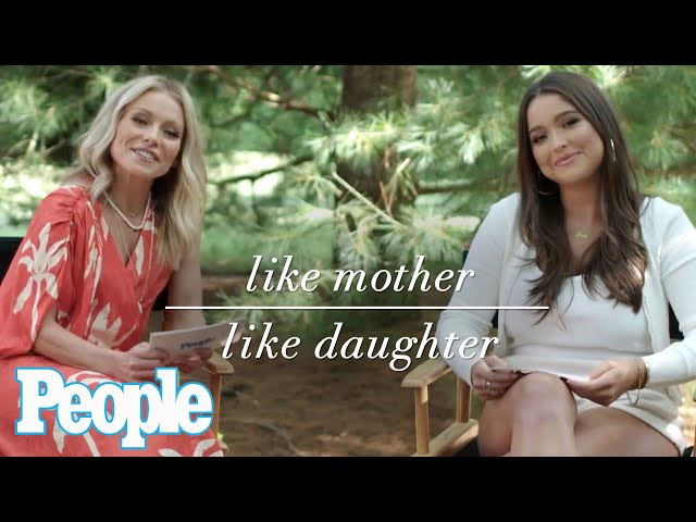 Like Mother, Like Daughter\: Kelly Ripa And Lola Consuelos | PeopleTV