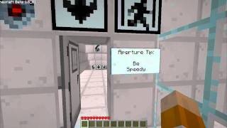 Minecraft - Aperture Laboratories Custom Map (Gameplay/Commentary) #01