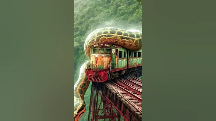 Travel Exploring | Python vs Train | Amazon Jungle #youtubeshorts #wow #nature