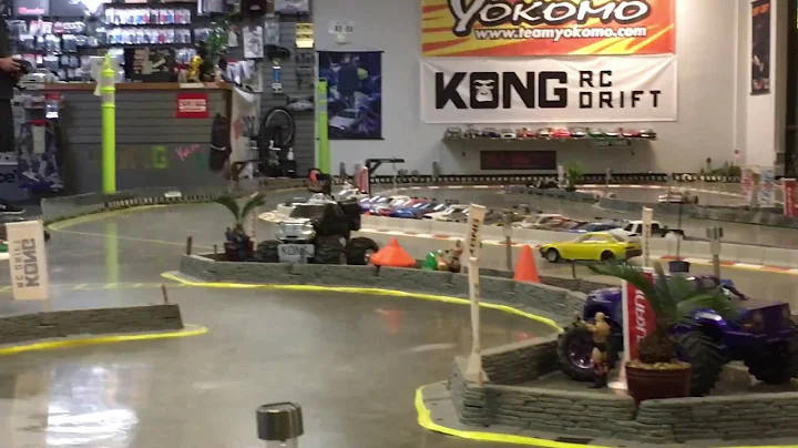 KongRcDrift Rob and drew practice tandem